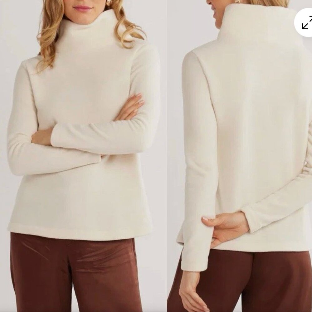 Dudley Stephens Greenpoint Turtleneck | Terry Fleece | Size L